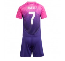 Niemcy Kai Havertz #7 Koszulka Wyjazdowa dzieci ME 2024 Krótki Rękaw (+ krótkie spodenki)